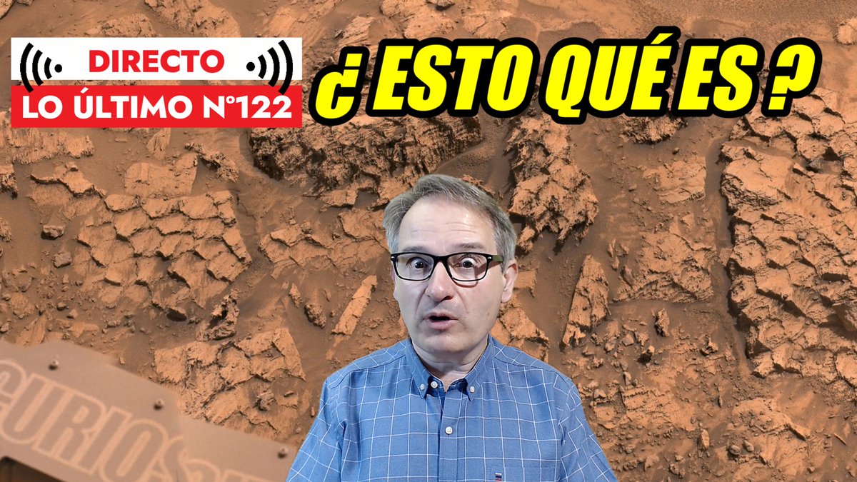 ExoPlanetascom's tweet image. Directo miércoles 22 de abril youtube.com/live/MGzRe7lte…
Lo Último 122 🟥 NUEVOS HALLAZGOS en MARTE y MÁS NOTICIAS.
El rover Curiosity de la NASA descubre moléculas orgánicas nunca antes vistas en el Planeta Rojo; pero no es el único descubrimiento sobre Marte.
#Mars #CuriosityNASA