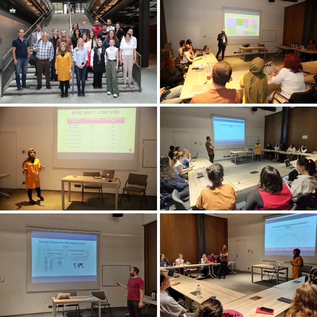 AGU_IO's tweet photo. AGU organized three internal workshops in 2025, bringing together local and international stakeholders to develop its 2026–2030 Internationalization Strategy 🌍🤝These workshops aim to strengthen its global vision and shape its future international engagement priorities. https://t.co/SRWRFE1iG0
