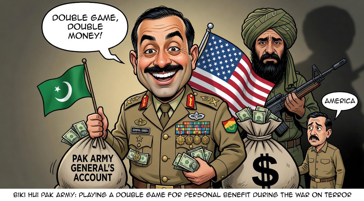The Pakistan Army took billions in U.S. aid during the War on Terror, yet was repeatedly accused of sheltering the very groups it claimed to fight. A costly double game that raises serious questions about accountability, priorities, and who really benefited. Biki Hui Pak Army