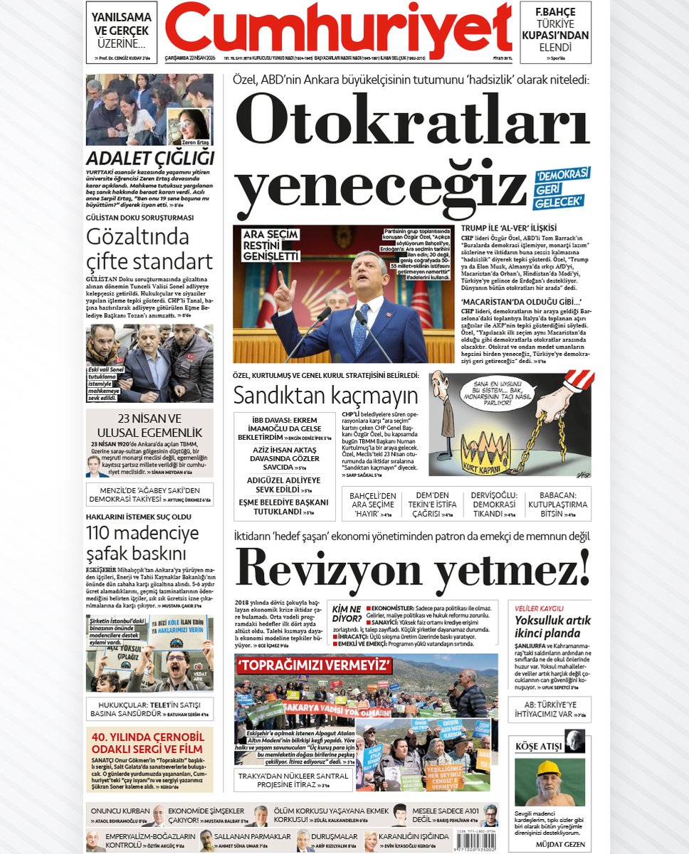 Cumhuriyet tweet media