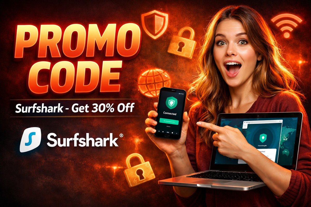 idealcoupons's tweet image. Stop overpaying for digital privacy! 🛑

Get Surfshark for up to 86% OFF + extra months free. Protect unlimited devices with one account. 🔐

Grab the deal before it expires: 👇 idealcoupons.com/surfshark/

#Surfshark #VPNDeals #CyberMonday #Privacy #TechTips