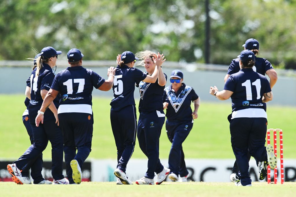 The_Indian_Sun's tweet image. #Victoria’s women &amp;amp; #WesternAustralia’s men won the 2026 National Indigenous Cricket Championships in #Mackay. Victoria claimed their 1st women’s title; WA secured their 5th men’s championship, with Brock Larance hitting an unbeaten 83. #TheIndianSun

🔗 wp.me/p7ADtX-vSu