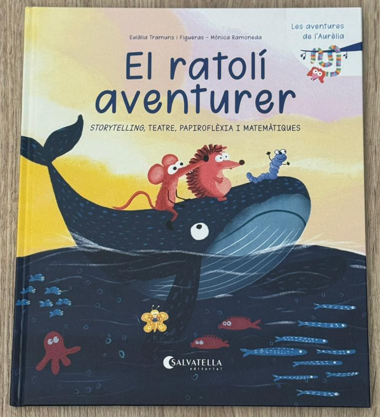 eulaliatramuns's tweet image. Ja tenim aquí el segon conte de la col·lecció "Les aventures de l'Aurèlia": El ratolí aventurer.
De nou, combina storytelling, papiroflèxia i matemàtiques.
Que el gaudiu molt!

#origami #papiroflexia #matematiques #storytelling
#primaria #contesinfantils