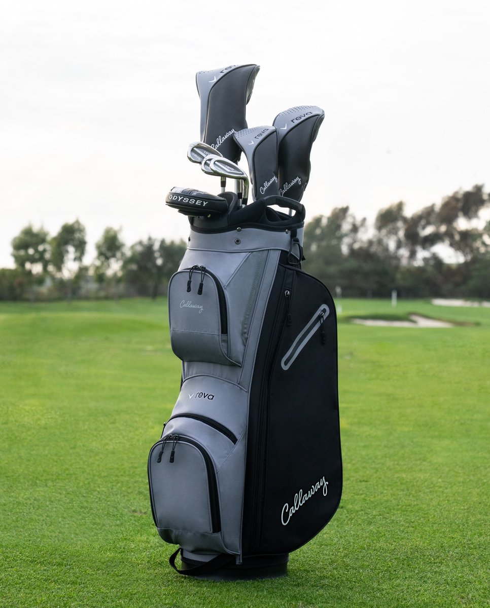 drummondgolf's tweet image. Meet REVA Set 💫

A premium performance package engineered specifically for women golfers.

Beautifully crafted from clubs to bag and headcovers. Find confidence, style, and performance in every round.

Available in-store and online early May.

#CallawayGolf #REVASet #WomensGolf