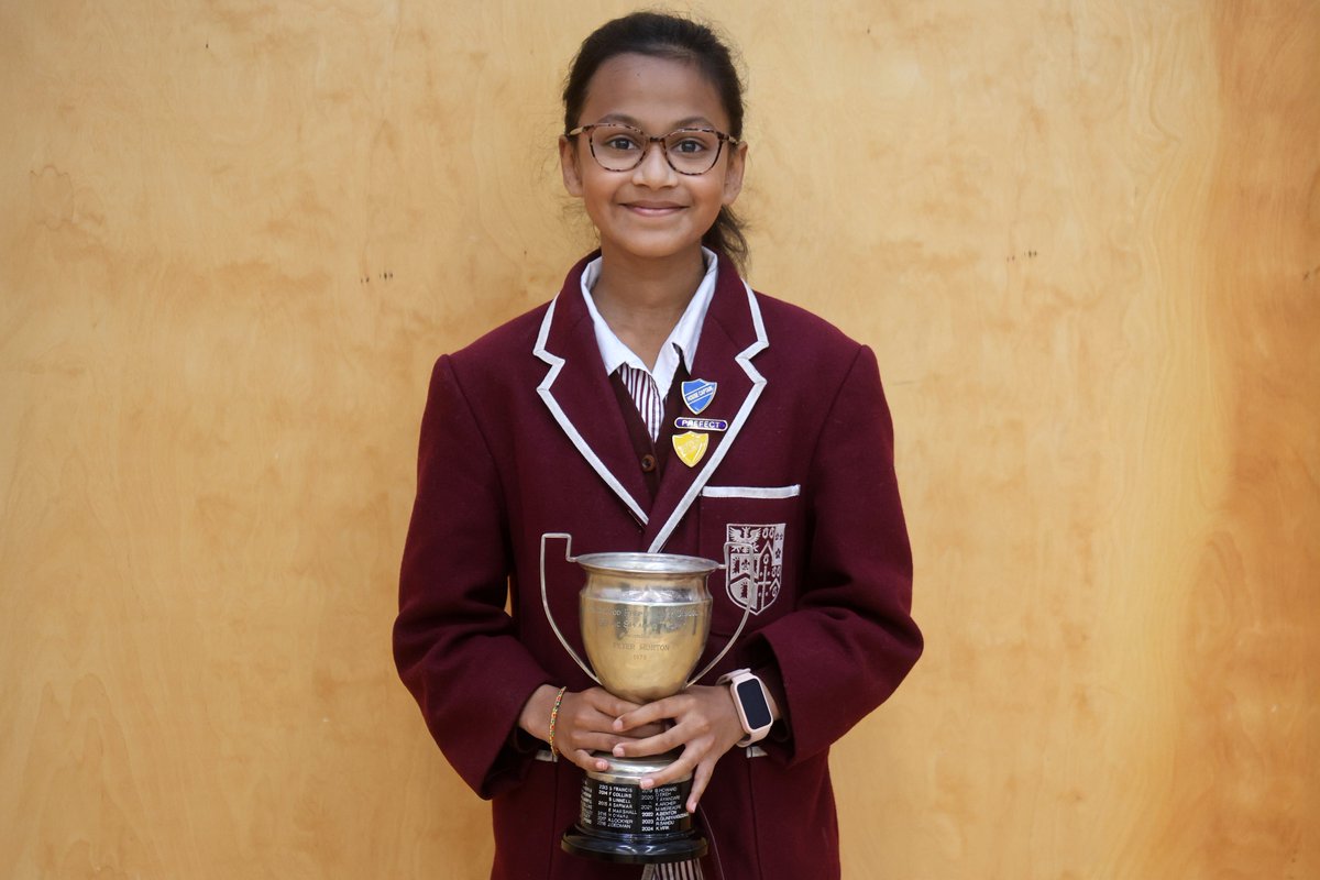 Brentwood_Prep's tweet image. We are thrilled to officially congratulate our Year 6 Public Speaking winner, Vinushi!

The judging panel had an unenviable task given the high standard of competition, but Vinushi’s speech, 'AI: Friend or Foe?', was a standout performance👏

#PublicSpeaking #Year6 #KS2