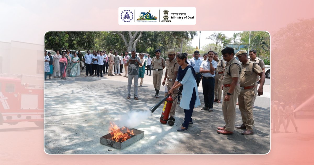 nlcindialimited's tweet image. Fire Service Week 2026 was observed from 14 to 20 April.
Theme: Safe School, Safe Hospital and Fire Safety Aware Society. Together for Fire Prevention.
Awareness activities and a fire mock drill highlighted preparedness and safety responsibility.
#NLCIndia #FireSafety #Safety
