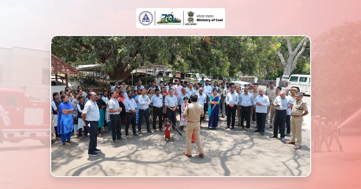 nlcindialimited's tweet image. Fire Service Week 2026 was observed from 14 to 20 April.
Theme: Safe School, Safe Hospital and Fire Safety Aware Society. Together for Fire Prevention.
Awareness activities and a fire mock drill highlighted preparedness and safety responsibility.
#NLCIndia #FireSafety #Safety
