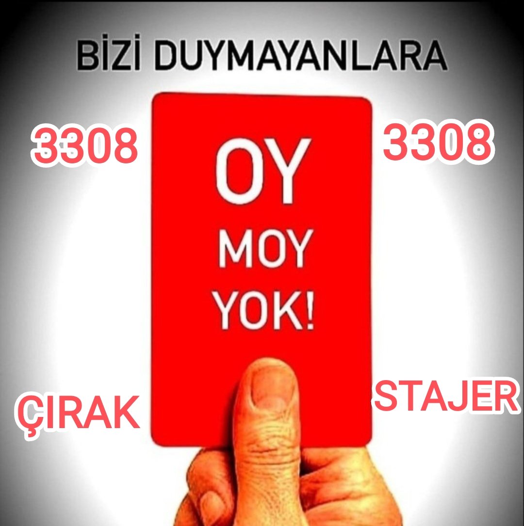 <a href="/csgbakanligi/">T.C. Çalışma ve Sosyal Güvenlik Bakanlığı</a> <a href="/isikhanvedat/">Prof. Dr. Vedat Işıkhan</a> <a href="/tvnet/">TVNET</a> Sigortanız Var”Diyerek Geleceğimizi Çaldılar!
<a href="/herkesicinCHP/">CHP 🇹🇷</a>
<a href="/iyiparti/">İYİ Parti</a>
<a href="/rprefahpartisi/">Yeniden Refah Partisi</a>
<a href="/anahtarparti/">Anahtar Parti</a>
<a href="/GelecekPartiTR/">Gelecek Partisi</a>
<a href="/devapartisi/">DEVA Partisi</a>
<a href="/SaadetPartisi/">Saadet Partisi</a>
<a href="/DSPGenelMerkez/">Demokratik Sol Parti</a>
<a href="/_DemokratParti/">Demokrat Parti</a>
<a href="/zaferpartisi/">Zafer Partisi</a>

Muhalefet Göreve 
#StajyerÇırağıUnutanKaybeder
