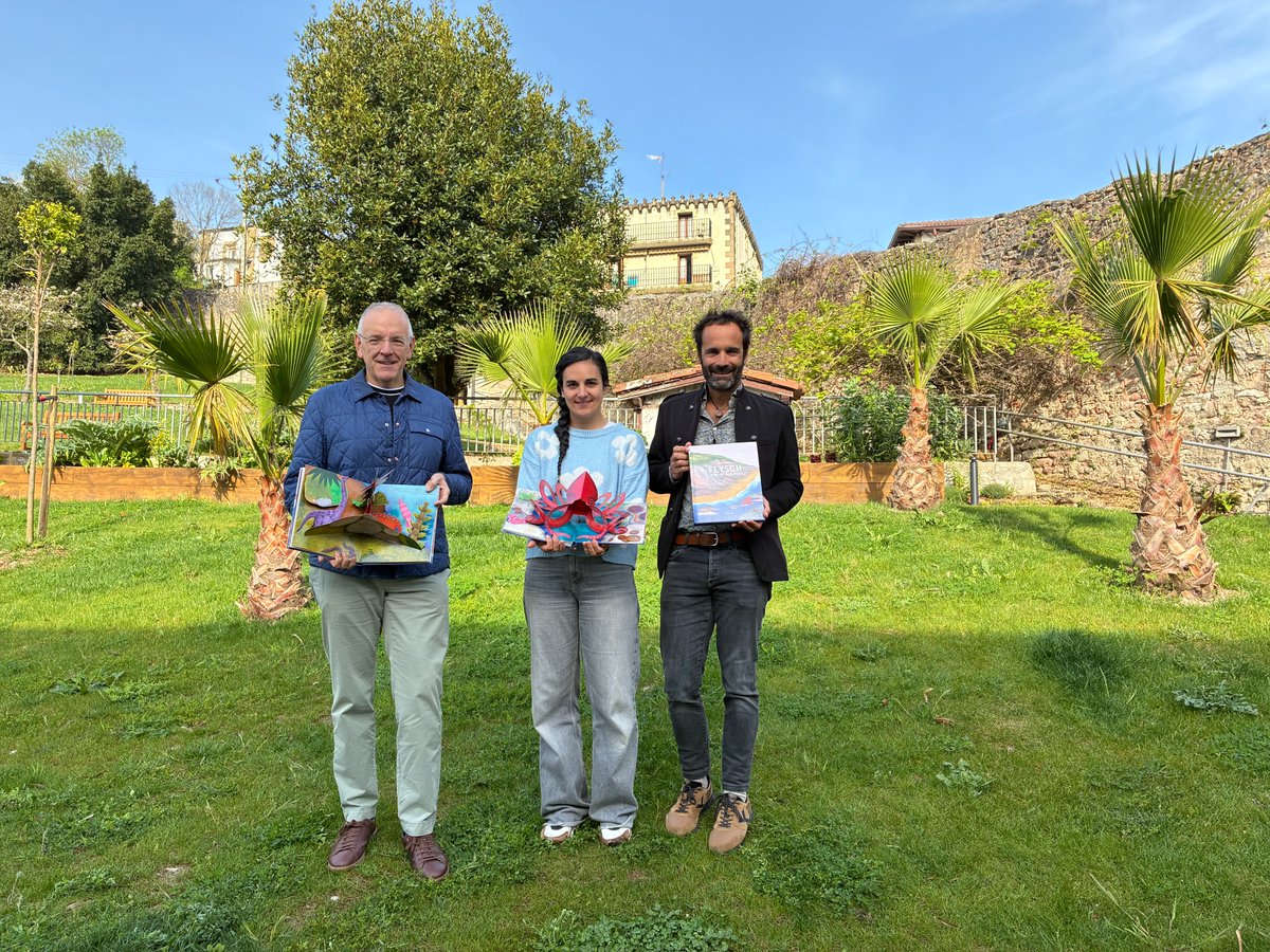 geoparkea's tweet photo. 📌 Euskaraz ekoiztu eta idatzi den lehendabiziko pop-up liburua 📚 sustatu du Euskal Kostaldeko Geoparkeak 💪🏼🥰. Irakurri haurrei zuzendutako argitalpen eder honi buruzko xehetasun guztiak beheko estekan klik eginez. Bihar aurkeztuko da Zumaian! 
🔗 https://t.co/ER8fUBbQxB https://t.co/TjCJ88jSUV
