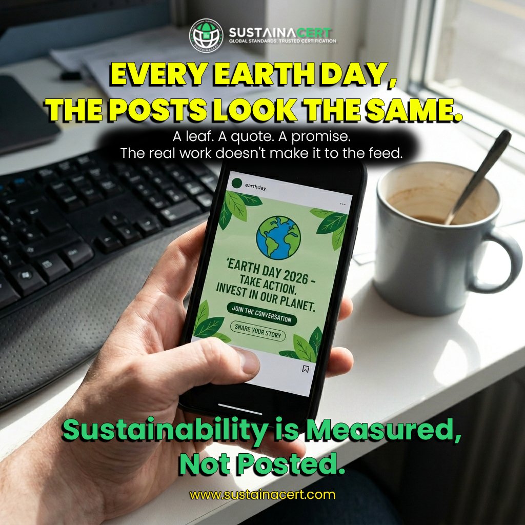 sustainacert's tweet image. Earth Day is one day. Your emissions data is every day.
Happy #EarthDay2026 🌍

#Sustainability #GHGReporting #Sustainacert #UAE