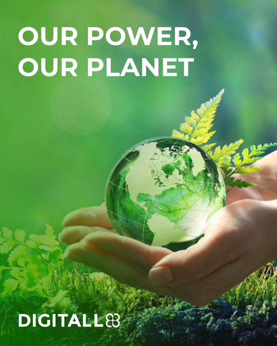 DIGITALLpeople's tweet image. One planet. Shared responsibility.

Clean air, safe water, a healthy climate: These aren’t luxuries. They’re essentials.

Real impact starts with everyday actions. Get involved: eu1.hubs.ly/H0ttRCQ0

#EarthDay #Sustainability #ActNow