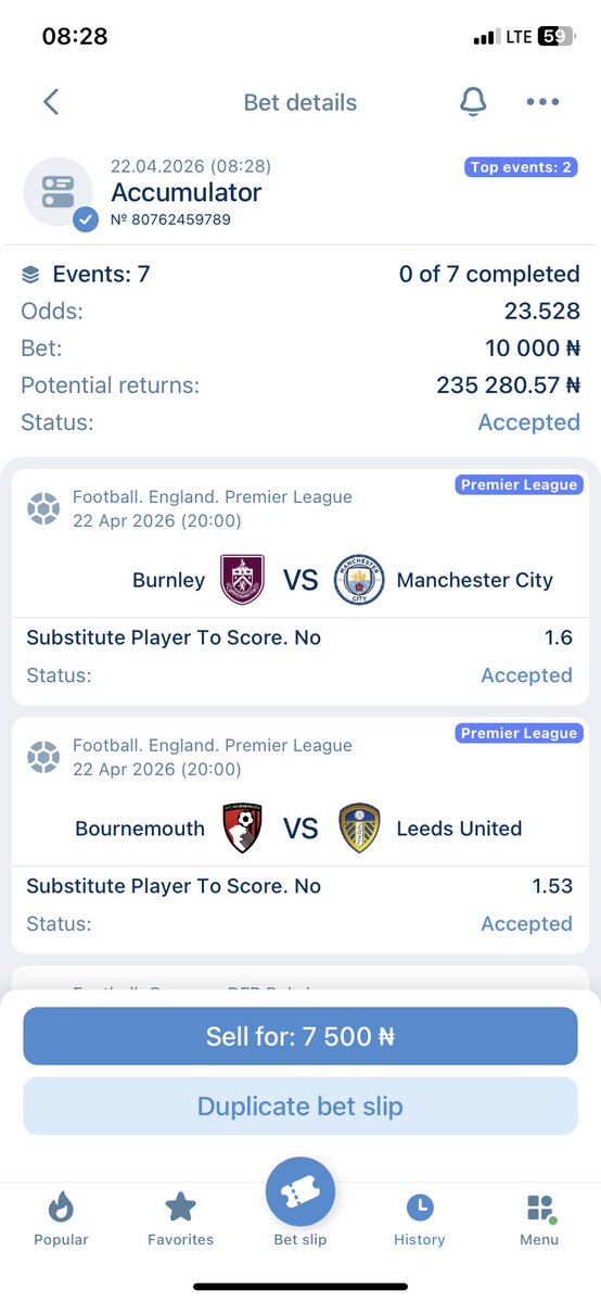 KingofABM's tweet image. SUB player Not to score 🏆on #1XBET

Code👉 K7QC3

Register and play Now on
👇👇👇
tinyurl.com/KingofAbmTip
PROMOCODE👉👉👉[KINGOFABM]

TELEGRAM👉 tinyurl.com/KingofAbmTips

🐎🐎🐎🐎🐎🐎🐎🐎🐎🐎🐎🐎🐎