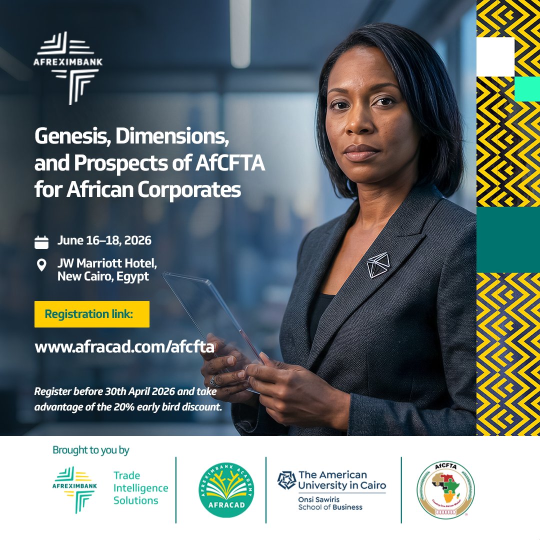Afreximbank Trade Intelligence Solutions tweet media