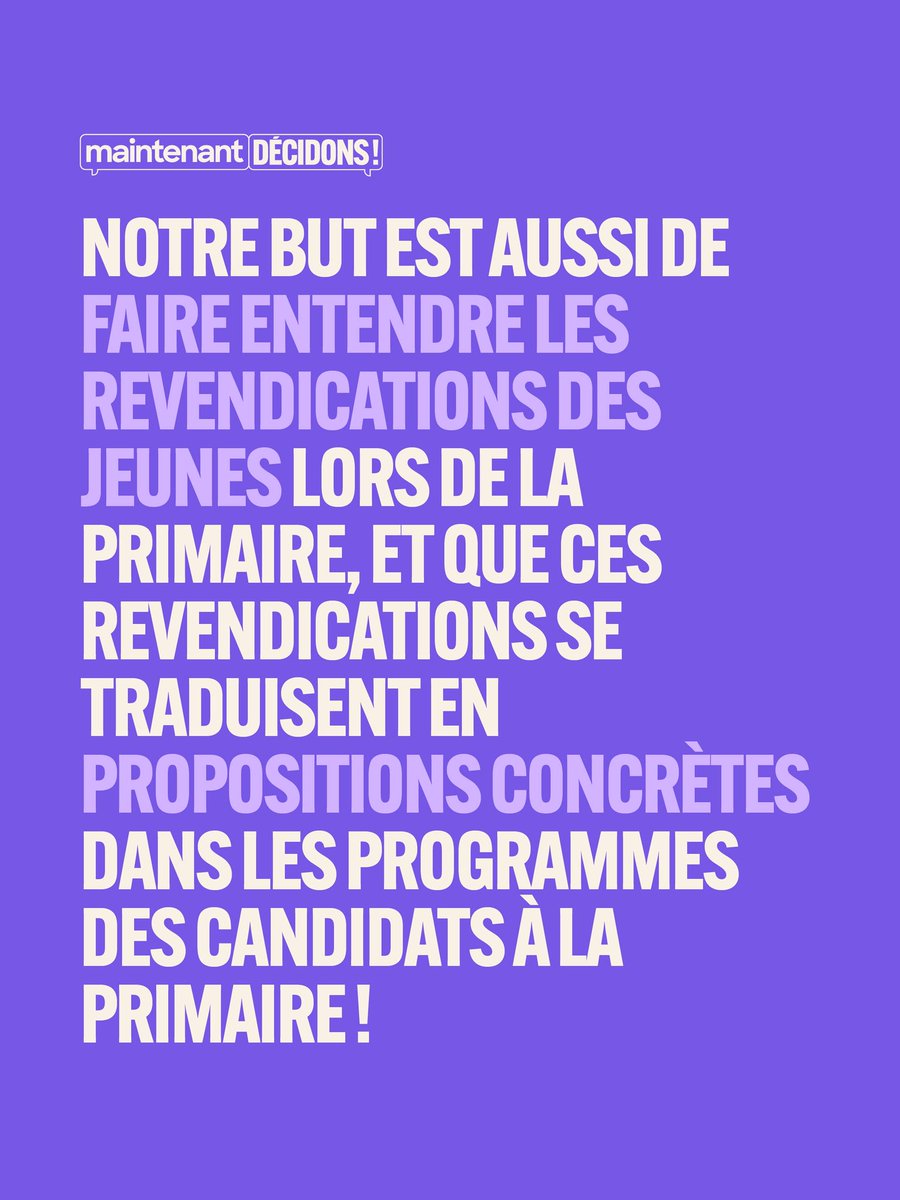 Maintenant décidons ! ✊ tweet media
