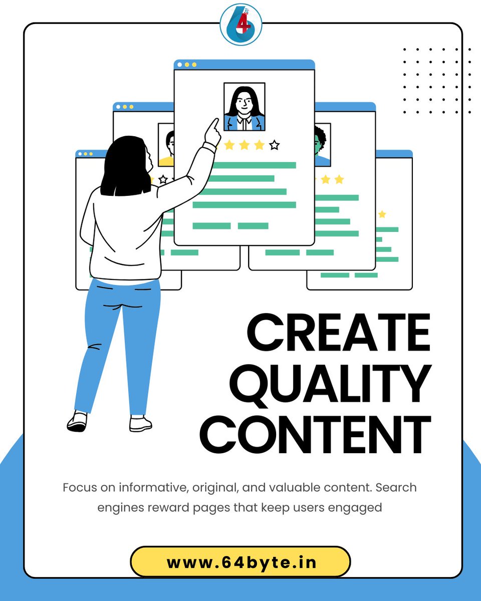 byte_64's tweet photo. 🚀 Consistent SEO = Long-Term Growth! Boost your online presence with smart keyword research 🔍, on-page optimization ⚙️, quality content 👑 &amp; fast mobile-friendly sites 📱💨 Grow your brand with 64 Byte IT Solution! 🌐 https://t.co/wyNIuPN7Eq #SEO #DigitalMarketing #Growth 📈 https://t.co/DNE28xebi6