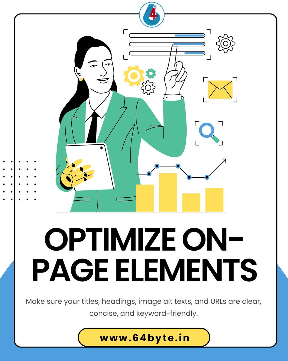 byte_64's tweet photo. 🚀 Consistent SEO = Long-Term Growth! Boost your online presence with smart keyword research 🔍, on-page optimization ⚙️, quality content 👑 &amp; fast mobile-friendly sites 📱💨 Grow your brand with 64 Byte IT Solution! 🌐 https://t.co/wyNIuPN7Eq #SEO #DigitalMarketing #Growth 📈 https://t.co/DNE28xebi6