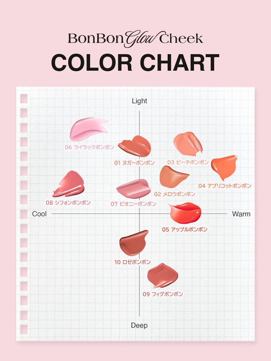 Deara_jp_'s tweet image. #Event
Dear.A では体験モニターを募集中💖
Dear.Aの大人気商品....💗
先日リニューアルしたボンボングロウチーク🍭✨をお試しいただき、
感想をシェアしてくださるモニターを募集します.ᐟ

🎀体験モニター概要🎀
📌ミッション
ボンボングロウチーク2色(10色のうち2色選択式)を