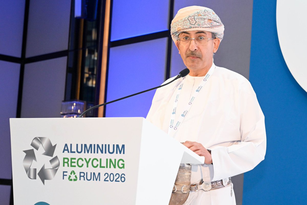 omanspire's tweet image. In Pictures, 🌍✨ Join the conversation on the future of the aluminum industry in Oman! The seminar on recycling aluminum scrap highlights its importance for local markets and economic growth. Let's innovate for a sustainable future! 
#AluminumRecycling #Oman #Sustainability