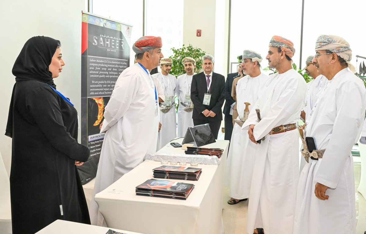 omanspire's tweet image. In Pictures, 🌍✨ Join the conversation on the future of the aluminum industry in Oman! The seminar on recycling aluminum scrap highlights its importance for local markets and economic growth. Let's innovate for a sustainable future! 
#AluminumRecycling #Oman #Sustainability