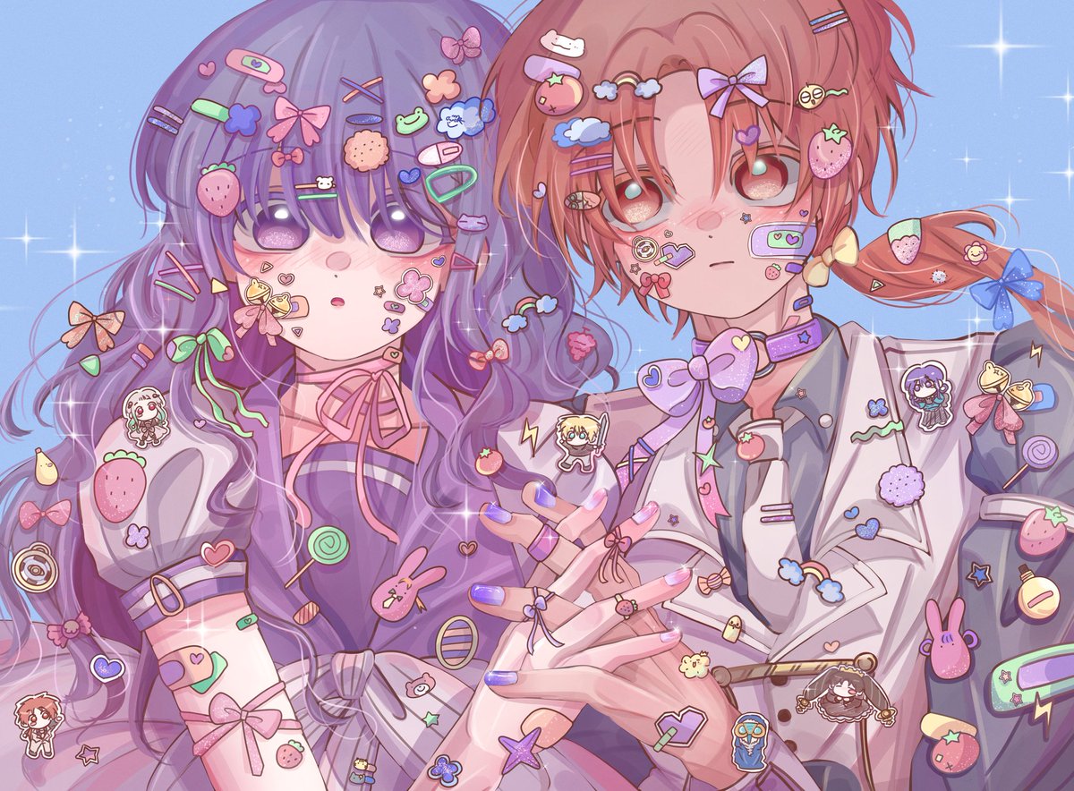 #地縛少年花子くん
🎀🧡💜✨️
