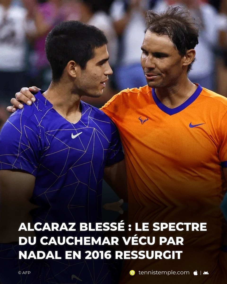 tennistemple's tweet image. Après Barcelone puis Madrid, le tenant du titre à Roland-Garros avance dans le doute, avec en toile de fond un précédent qui rappelle forcément Rafael Nadal. #Alcaraz #Nadal

🎾 w.tennistemple.com/1JtM6