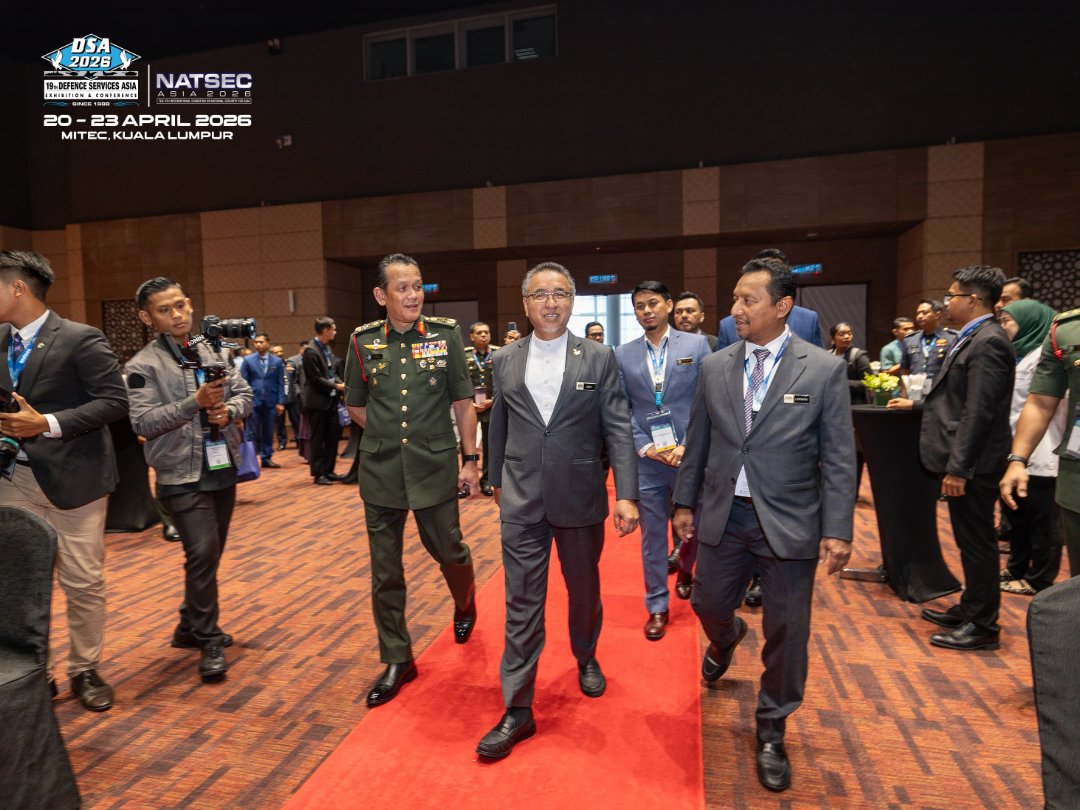 DSAMalaysia's tweet photo. More information at https://t.co/BuqHwQ7l4i

#DSA2026 #DSANATSECAsia #DSAExhibition #NATSECAsia2026 #DefenceServicesAsia #TriService #DefenceIndustry #NationalDefence #DefenceExhibition #DefenceEvents #AsiaDefence https://t.co/32tIkZd8KG