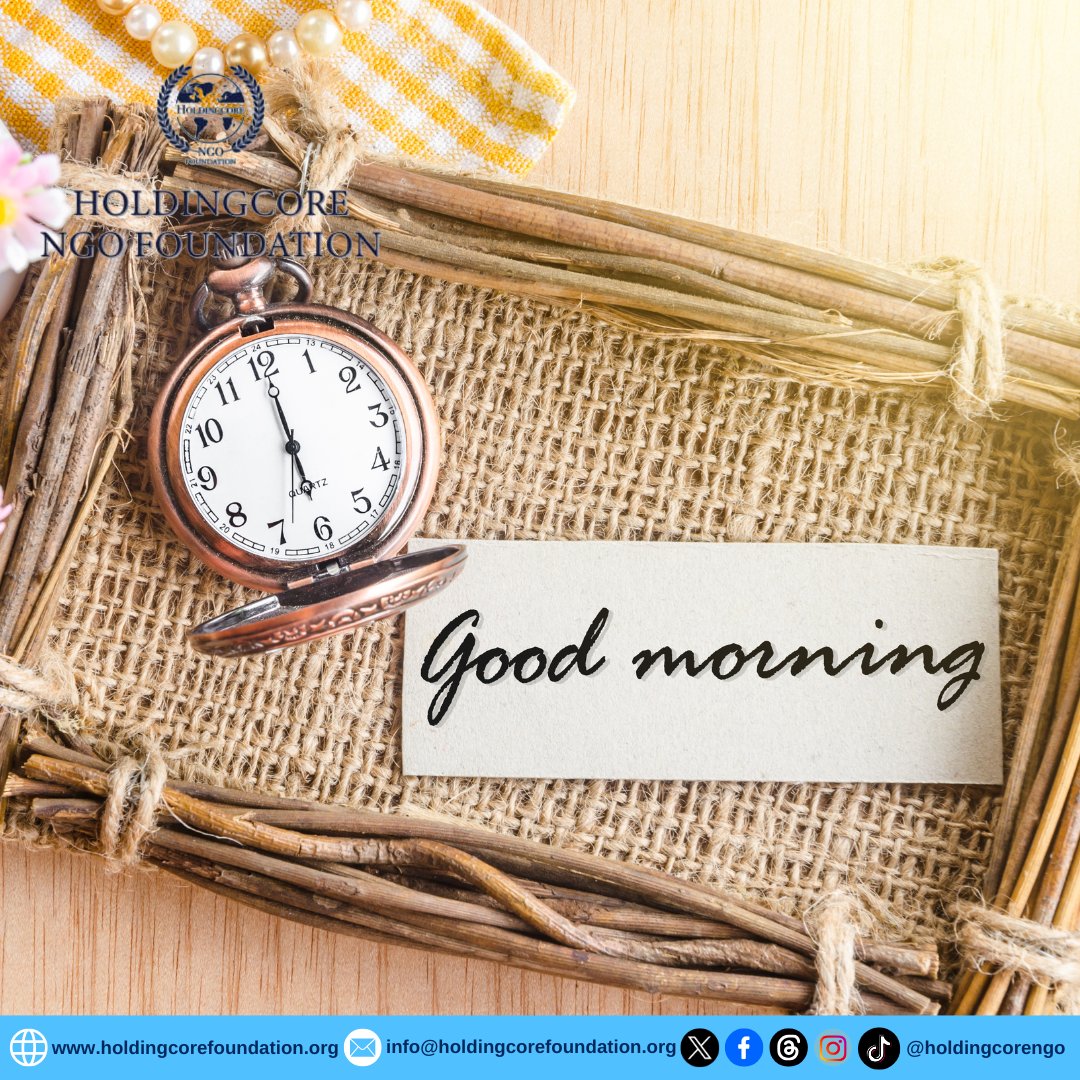 Holdingcorengo's tweet image. Drop a "🔥" if you’re ready to crush your goals today.

#MorningMotivation #RiseAndGrind #NewDayNewGoals #SuccessMindset #HoldingcoreEMPFoundation