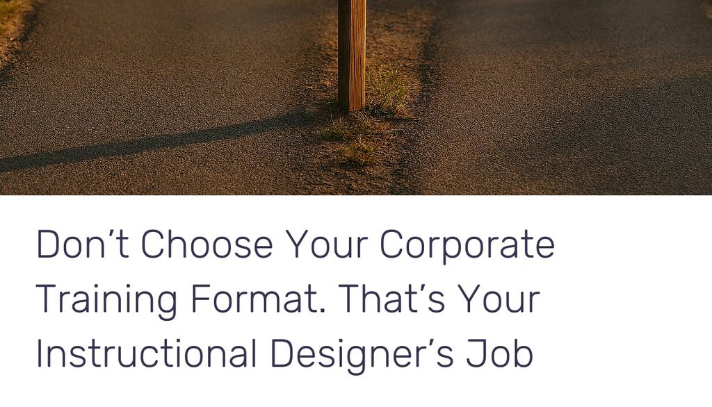 techstructional's tweet photo. Training is not something employees should have to sift through or that leaders choose from.

Read more 👉 https://t.co/UpjgN29wCM

#LearningAndDevelopment #BusinessGoals #InstructionalDesign https://t.co/U53PlFQY2f