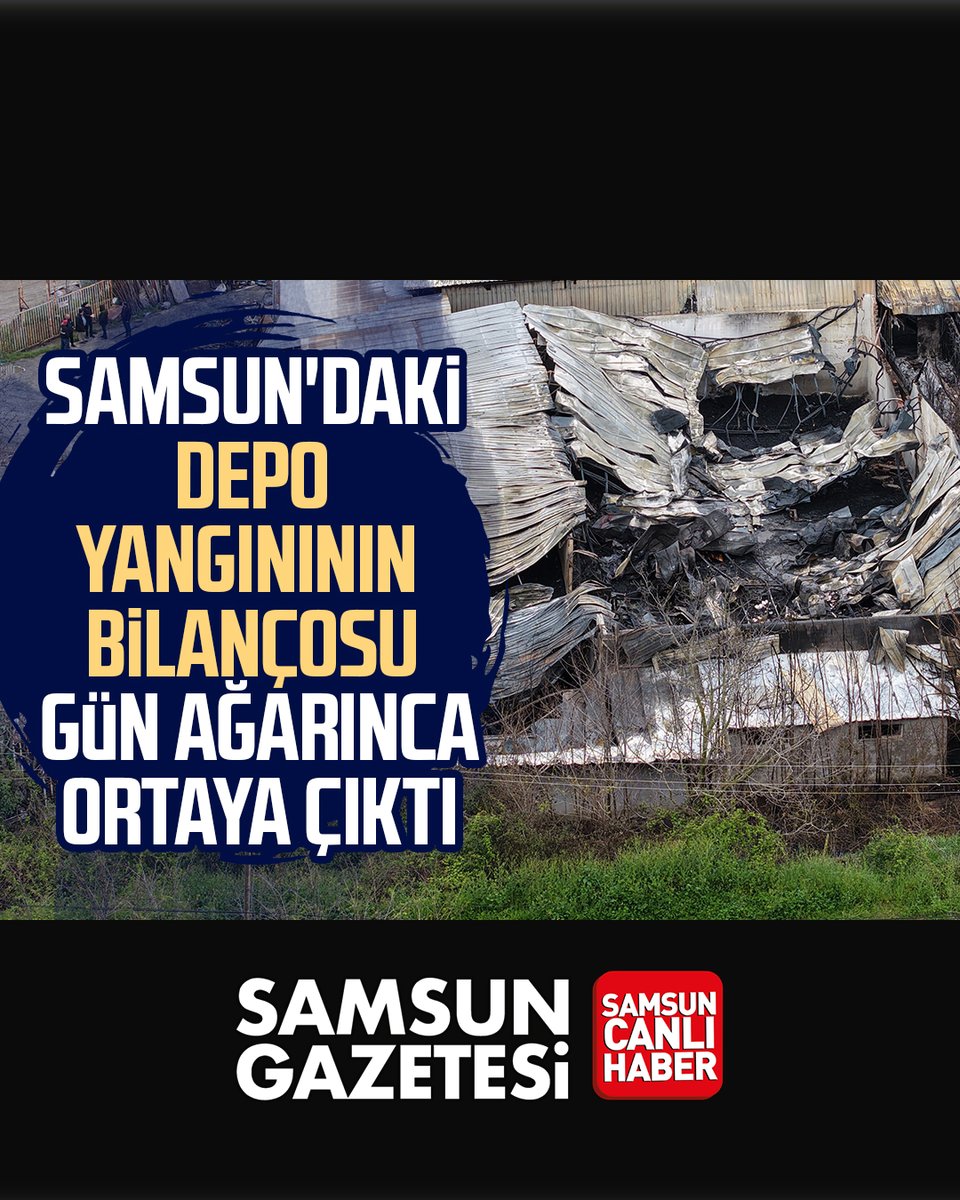 Samsungazetesi's tweet image. Samsun’daki depo yangınının bilançosu gün ağarınca ortaya çıktı

Detaylar için tıklayın 👇
samsungazetesi.com/samsunda-depo-…

#Samsun #Yangın #Gündem #SonDakika