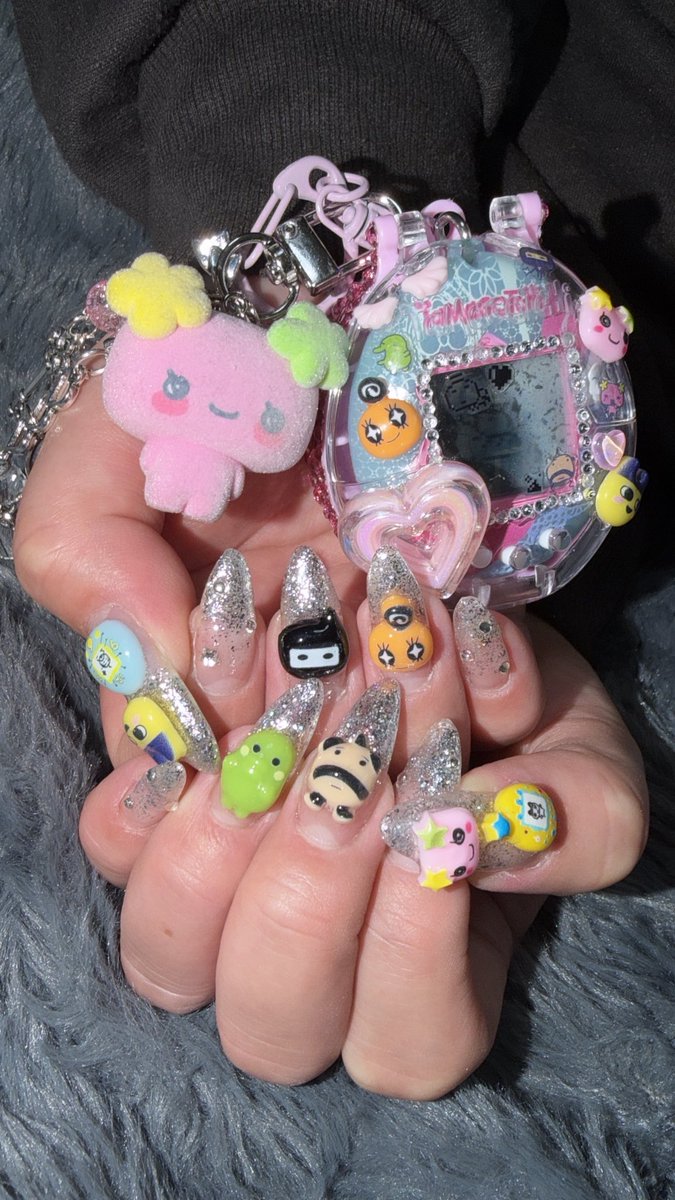 masamisaoo's tweet photo. ねいるちぇんじ💅
だいぶ短くしてごてごてܰ🥚ｯㄘ! ܱ

平成女児すぎてデコはまる🧏‍♀️💕 https://t.co/eVTHqOfcZ1