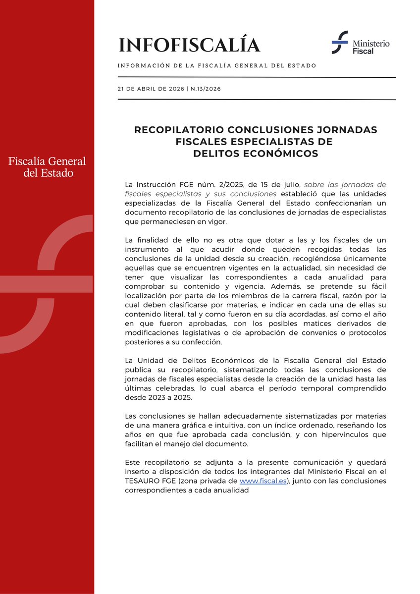 Fiscalía General tweet media