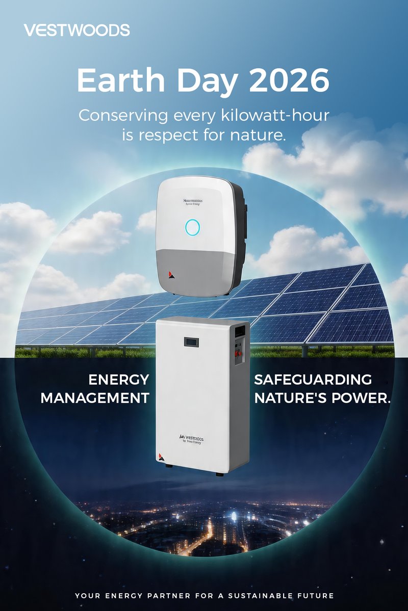 This Earth Day, Vestwoods is committed to powering a cleaner and more sustainable world.

With reliable energy storage solutions, we help homes and businesses reduce dependence on fossil fuels and embrace solar energy 
👉 Let’s build a greener future together
#Vestwoods #EarthDay
