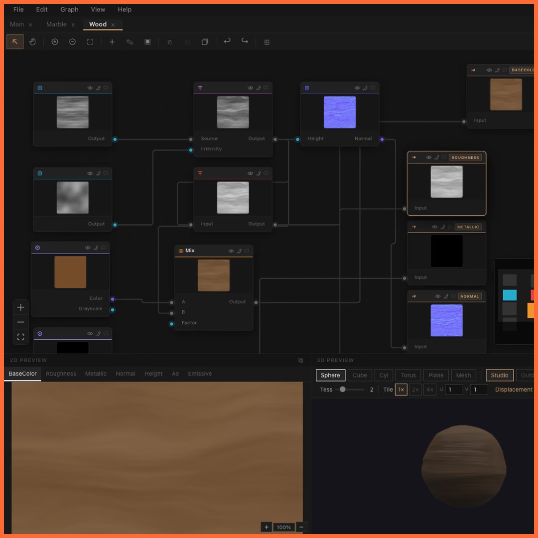 aukimi_'s tweet image. Stop waiting for renders. 🚀 Matter brings pro node-based PBR directly to your browser. Professional textures, instant results, zero downloads. Ready to elevate your 3D workflow?

#Aukimi #3DDesign #PBR #CreativeTech
