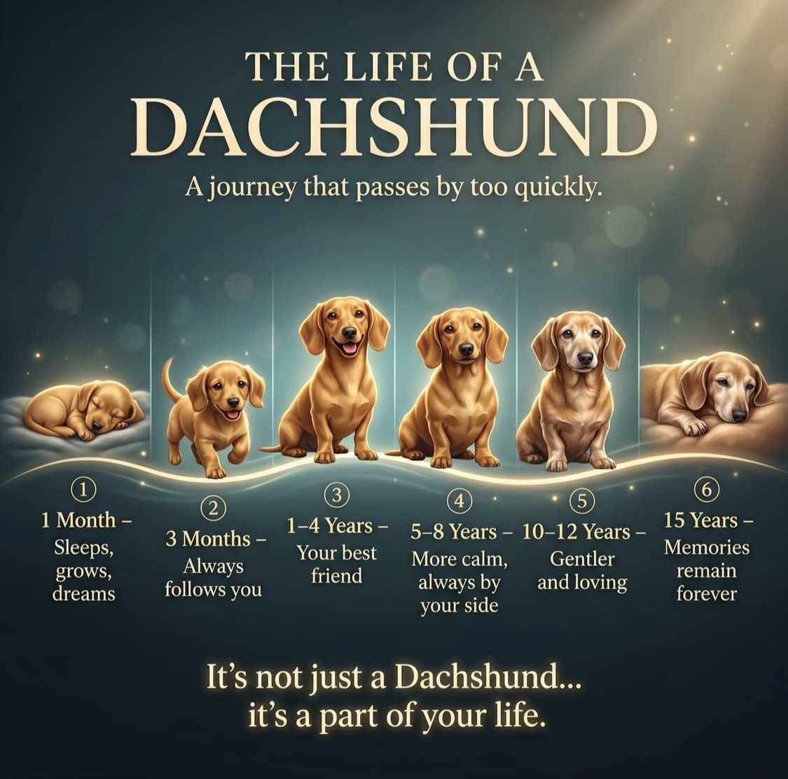 erikl3w's tweet image. So true… our little Jehu is 9yrs old.. #Dachshunds #Weinerdog #MyBuddy