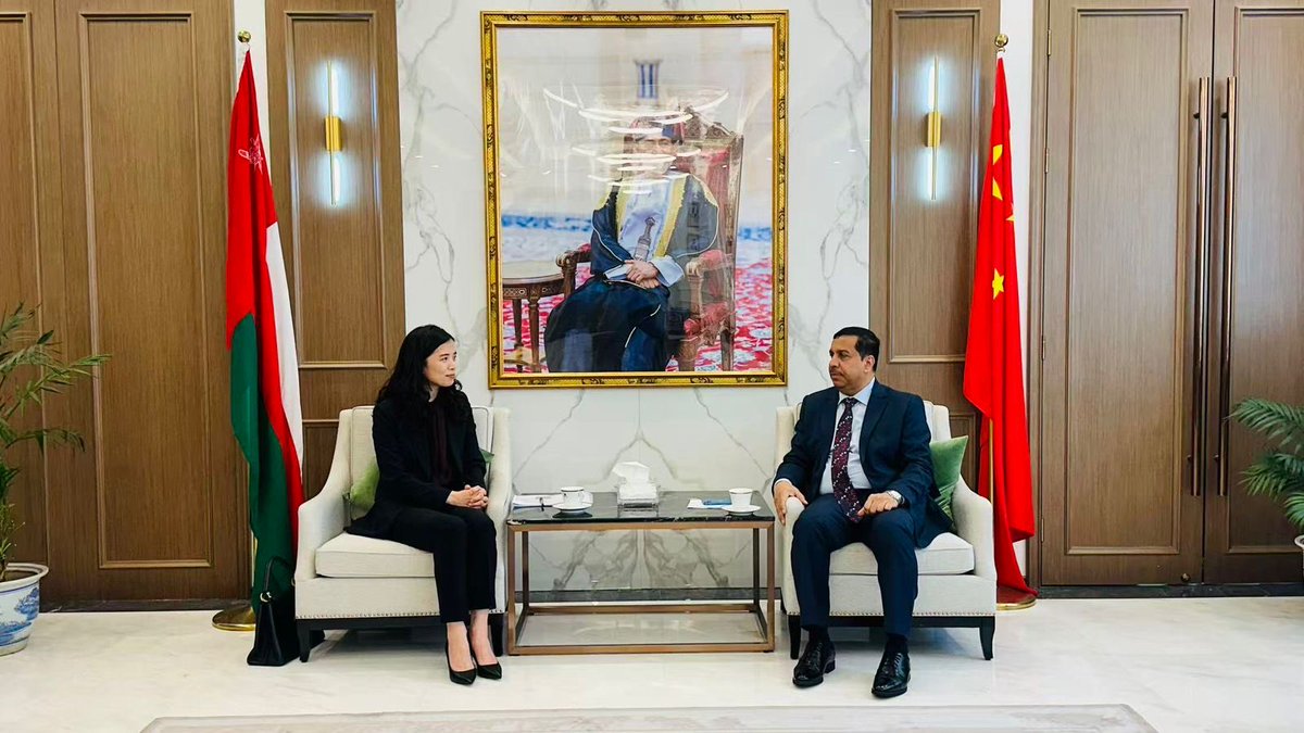 OMAN EMBASSY-BEIJING | سفارة سلطنة عُمان- بيجين tweet media