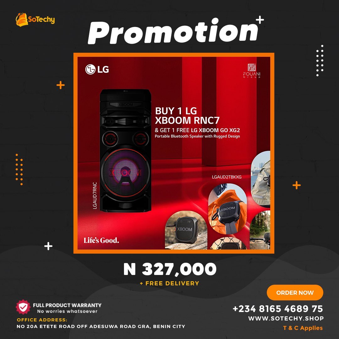 sotechyshop's tweet image. Remember you can pay for any of our products hybrid or online using naira or crypto 

Visit sotechy.shop 
or send a DM to order 

 #LG #Hisense #Electronic #Benin