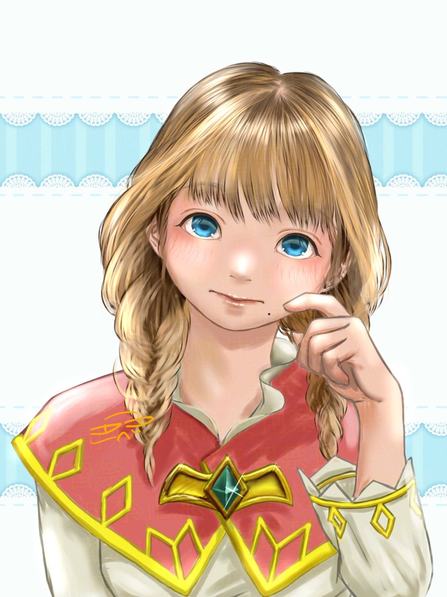 tokurikibebeso's tweet photo. アンネリゼ　ドラクエ10 Ver.8
#べべそのらくがき https://t.co/Zq1vvbyTi7