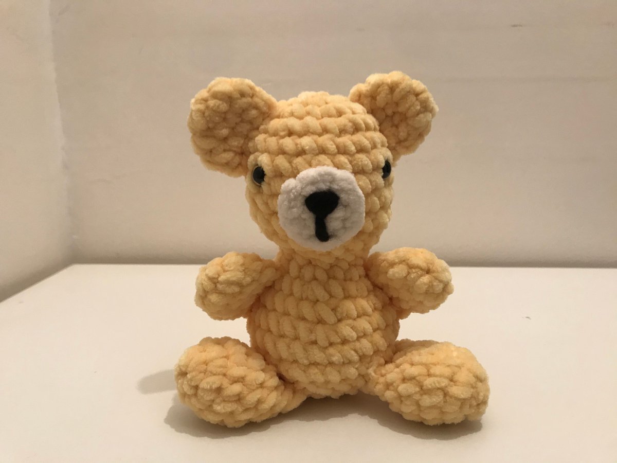 anthonybrighton's tweet image. Crochet Mini Teddy Bear - 6" tall - anthonybrighton.etsy.com/uk/listing/792…  #etsy #teddybear #teddy #crochet #handmade #amigurumi #etsyretwt #ATEtsyRT #anthonybrighton #Babybear