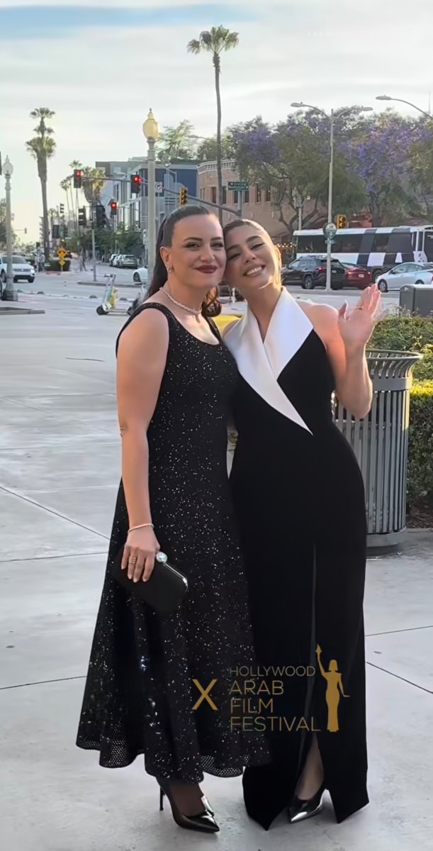 thetrend365's tweet photo. 📽️ ريهام عبدالغفور و مايان السيد من حفل ختام مهرجان هوليوود للفيلم العربي  😍🥰🔥 https://t.co/DEb3okjlvw