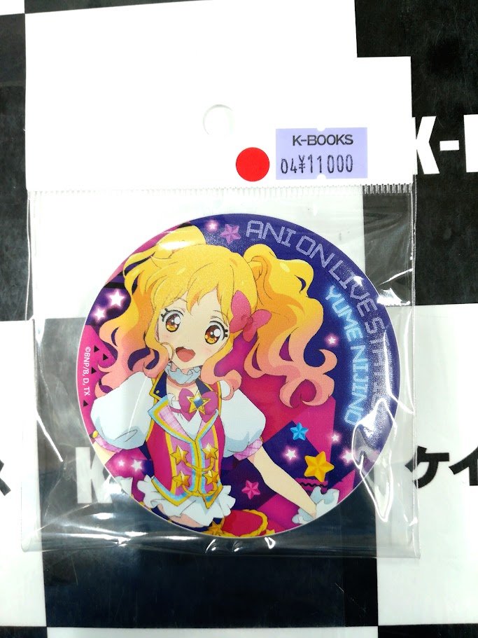 入荷情報】 アイカツ マグバッジ ゆめちゃん入荷しました！ ＃kbooks