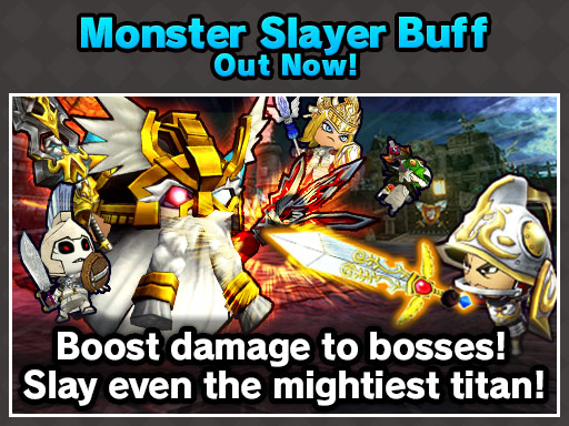 HappyWars's tweet photo. Monster Slayer Buff Gems are available in Happy Cards Limited Edition right now!  

Monster Slayer raises your damage against special enemies like bosses to absurd levels!  

Plus, once the season ends, it’ll change into a popular buff! 
https://t.co/YVRCxBGvQ1

#HappyWars #Xbox https://t.co/3EIY5bnyUy