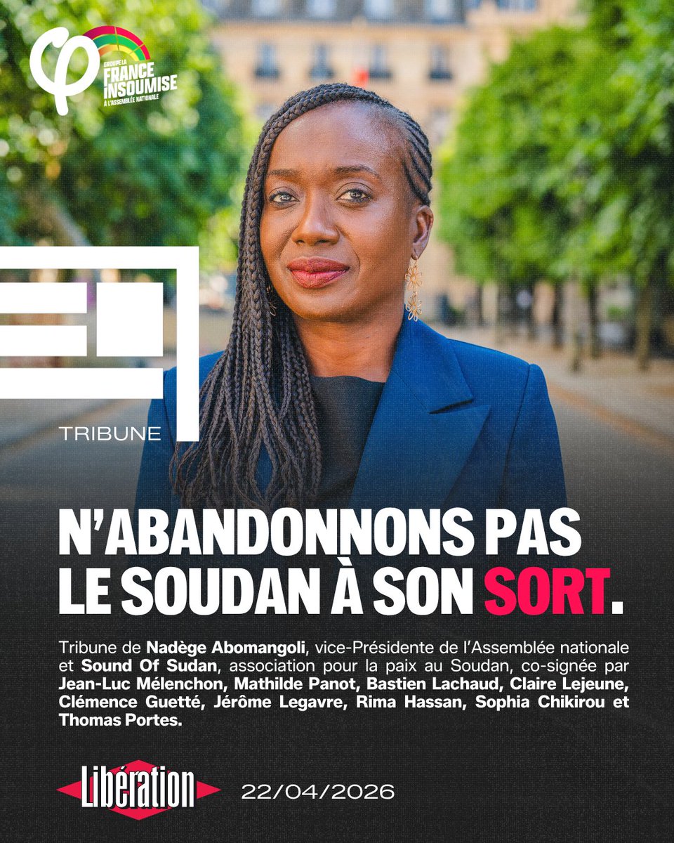 Ce qui se passe au Soudan concerne l’ordre international : les crimes commis sont des crimes contre l’humanité. Les femmes et les enfants sont les premières victimes. Les viols, la faim, les exécutions, les tortures.

Nous appelons à briser le silence et à agir.

Notre tribune