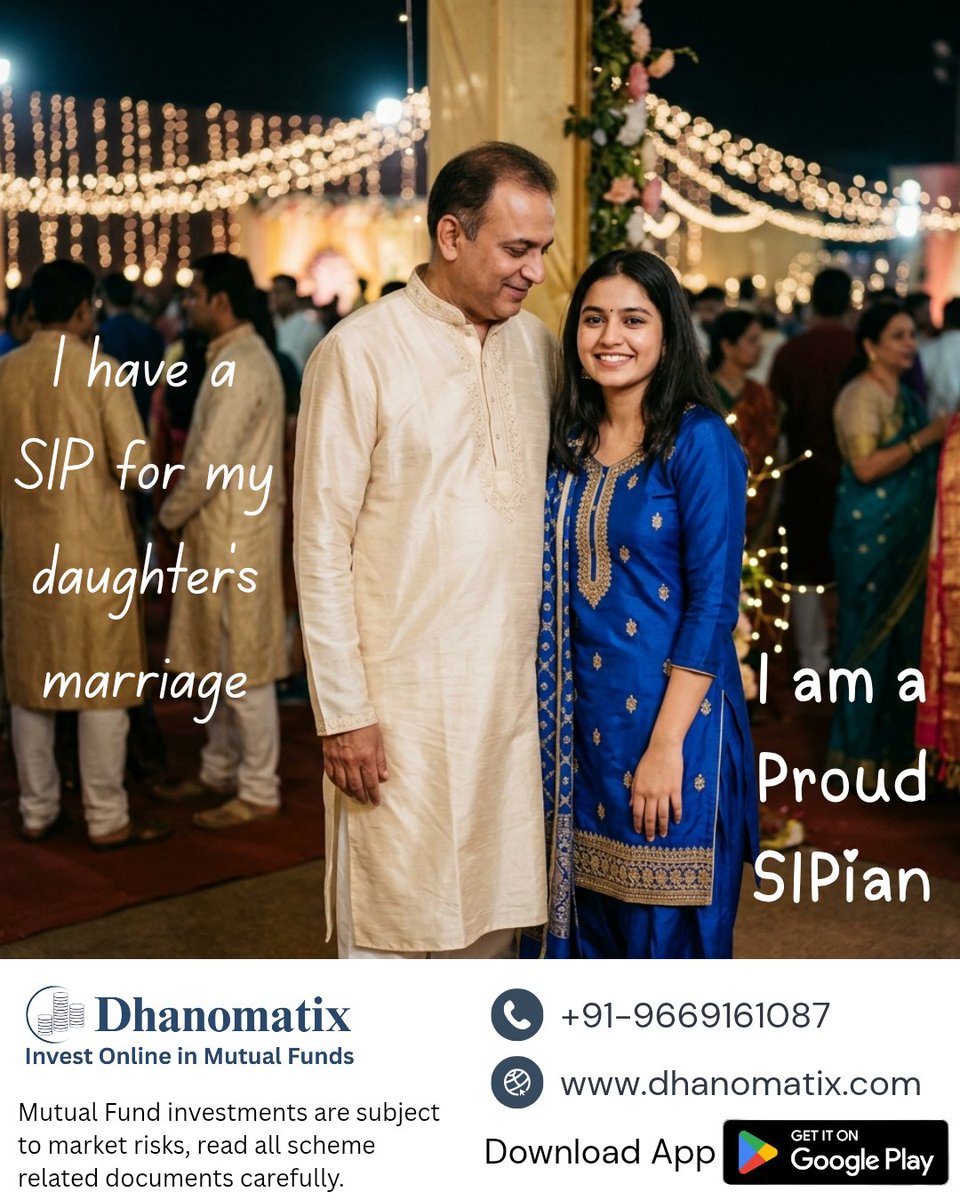 dhanomatix's tweet photo. Start your SIP today with Dhanomatix and achieve your goals systematically. Visit https://t.co/wm171nj4bg or download App https://t.co/jLwdAYmrB4 or call us at 096691 61087
#SIPian https://t.co/1ZIRSjdRDr