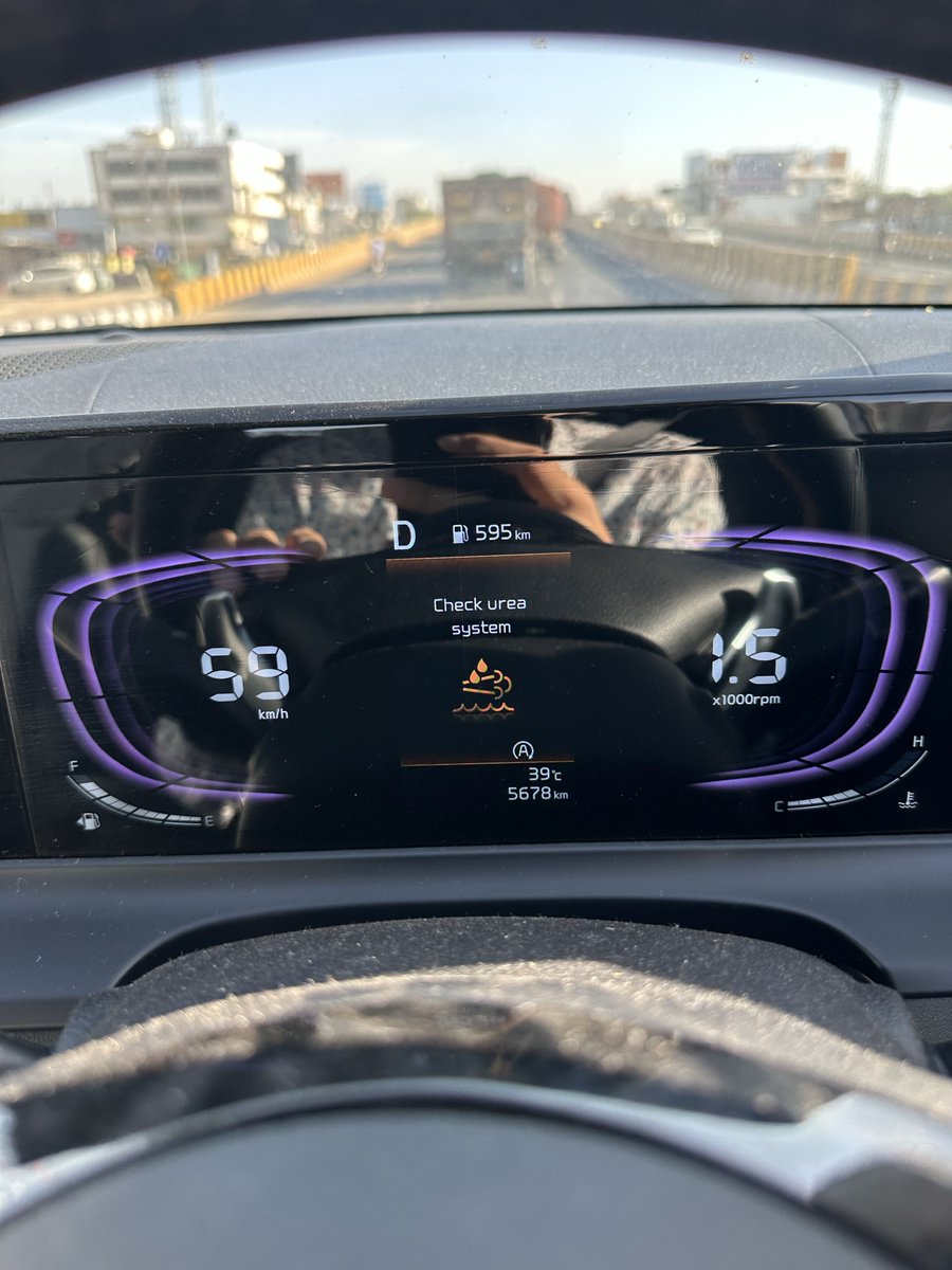 TheMahammadAli's tweet photo. Bought a Kia car in India just 6 months ago, driven only 5,600 km, and already faced DPF warning 7 times. Visited the service center repeatedly, but they just reset it each time. The issue keeps coming back. This is really disappointing. 
@KiaInd 

#CustomerExperience https://t.co/vB3htfCsDt