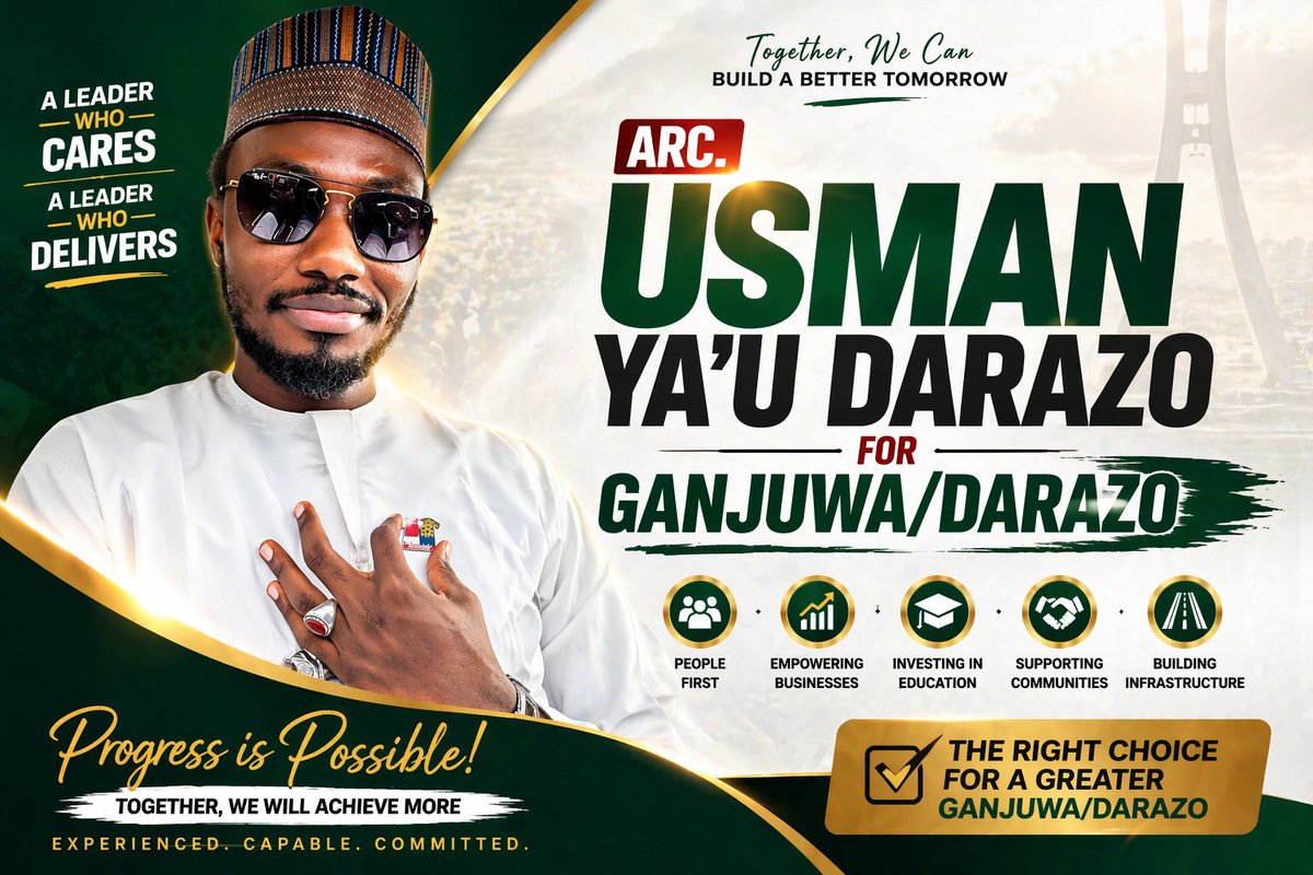 Hamza458293's tweet image. The time for change is now 💪
Stand with ARC @Usman_Yau_78 for a better Ganjuwa/Darazo 🔥
Let’s build together 🇳🇬
#JoinTheMovement #Progress
@jarmari01 
@Rayyan_Tukur