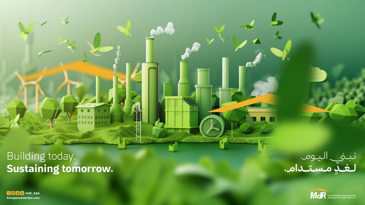 mdr_ksa's tweet photo. Driven by our belief that sustainability enables industrial performance, we deliver integrated logistics solutions that enhance efficiency, minimize waste, and support responsible growth.
Building today.. Sustaining tomorrow. 🌿
#Earth_Day 🌍 https://t.co/vJr4keQRXF