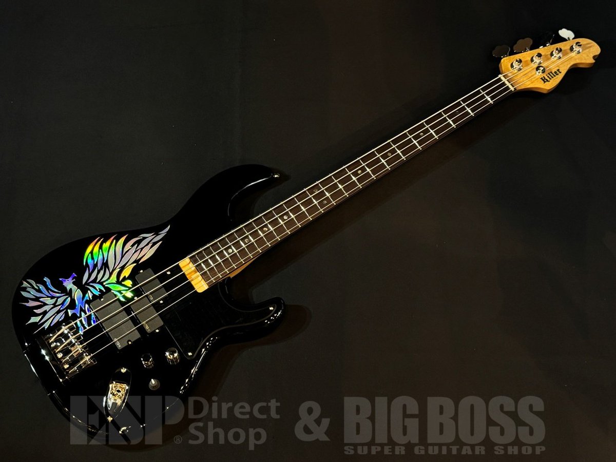 espcustomshop's tweet image. 【商品情報！】
#Killer KB-Criminal bass Signature PH custom '24 Phoenix visionが入荷しました！

#X, #LOUDNESS などで活躍した #TAIJI こと #沢田泰司 氏シグネチャーモデル「Criminal bass」リニューアルモデル

≪#BBOnline≫
bigboss.jp/store/products…