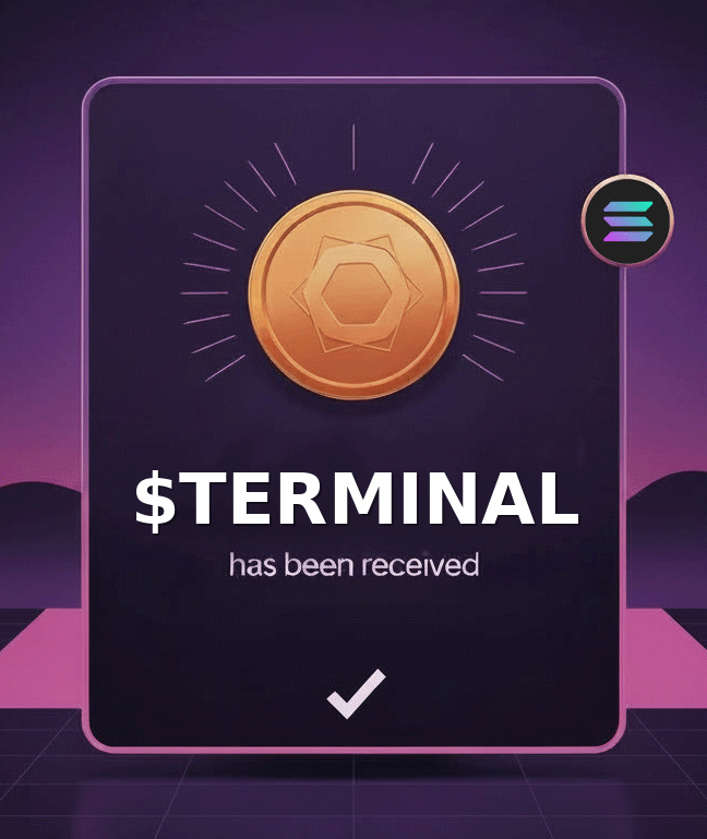 BrianNeurashe's tweet photo. $TERMINAL  
  Thanks a lot @ScanAirDrops   
  stick CA: NjixGUrygRPWquTCgVzy2czJKzZ5pLCthafS675pump  in the search bar   and pick yours up   just like I did . https://t.co/siNP252Cis