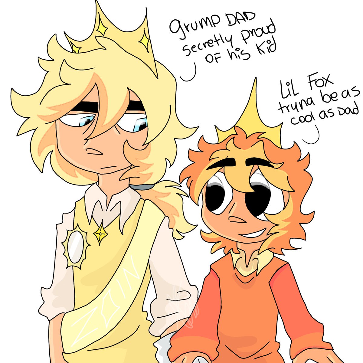 its_QUEEENY's tweet image. Frenzi's past👁️👄👁️
(Yes. He got adopted by King of Lucis)
HSHSUYSUSSHYSHS THE LOREEE
this is how Sol Zoin will turn into a very important figure to the story thanks to this lil Frenzi🥹🥹
#royalAU #drawingart #art #digitalart
