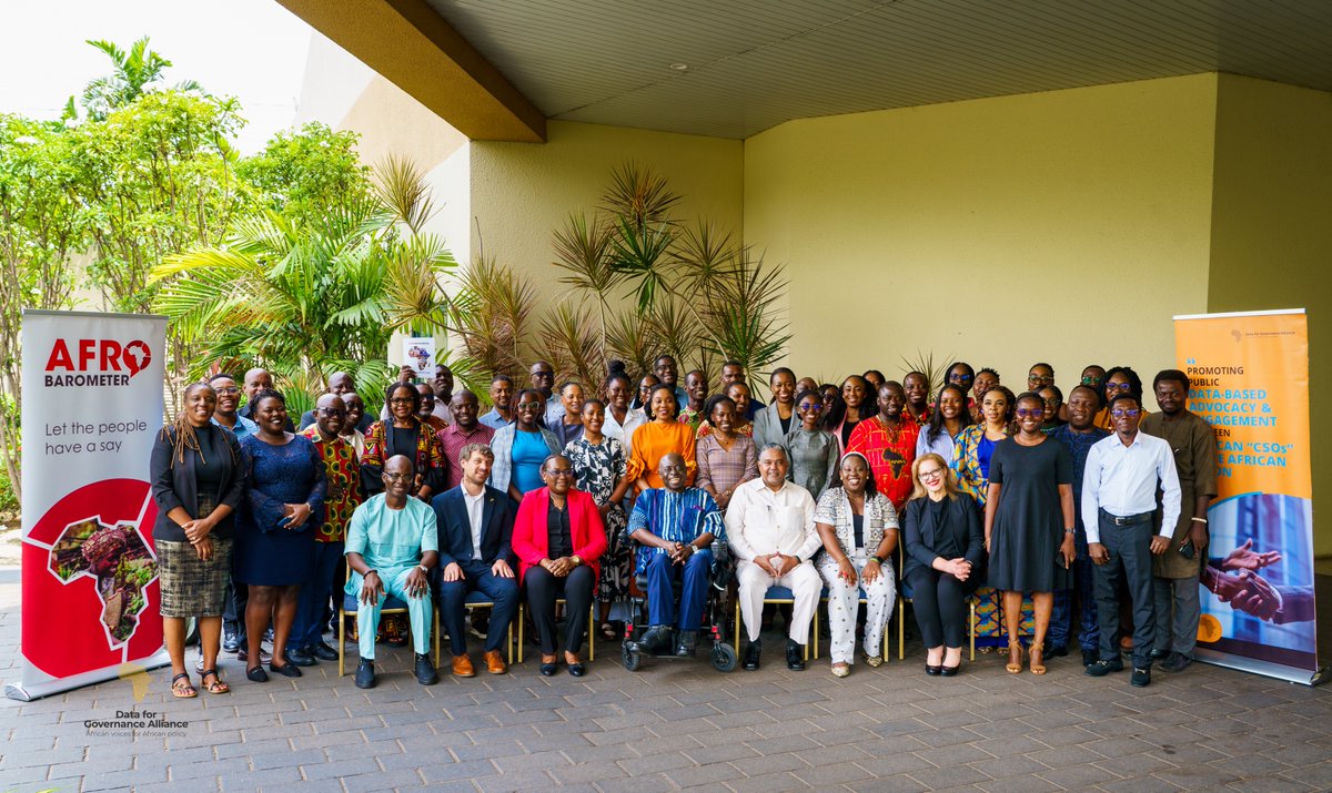 AU_ECOSOCC's tweet image. We’re at the @Data4GovAfrica Continental Convening in Accra, #Ghana 🇬🇭!

We’re reflecting on #democracy, #governance, and #humanrights (which are central to citizens’ lived experiences across #Africa); and how data helps us understand and respond to these realities.

So far,